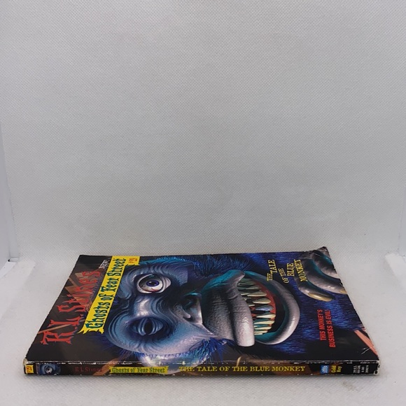 R.L. Stine’s Ghosts of Fear Street #29 The Tale of The Blue Monkey 1998 Horror - Picture 2 of 12